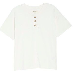 Madewell Parkview Henley Tee (Size Small)